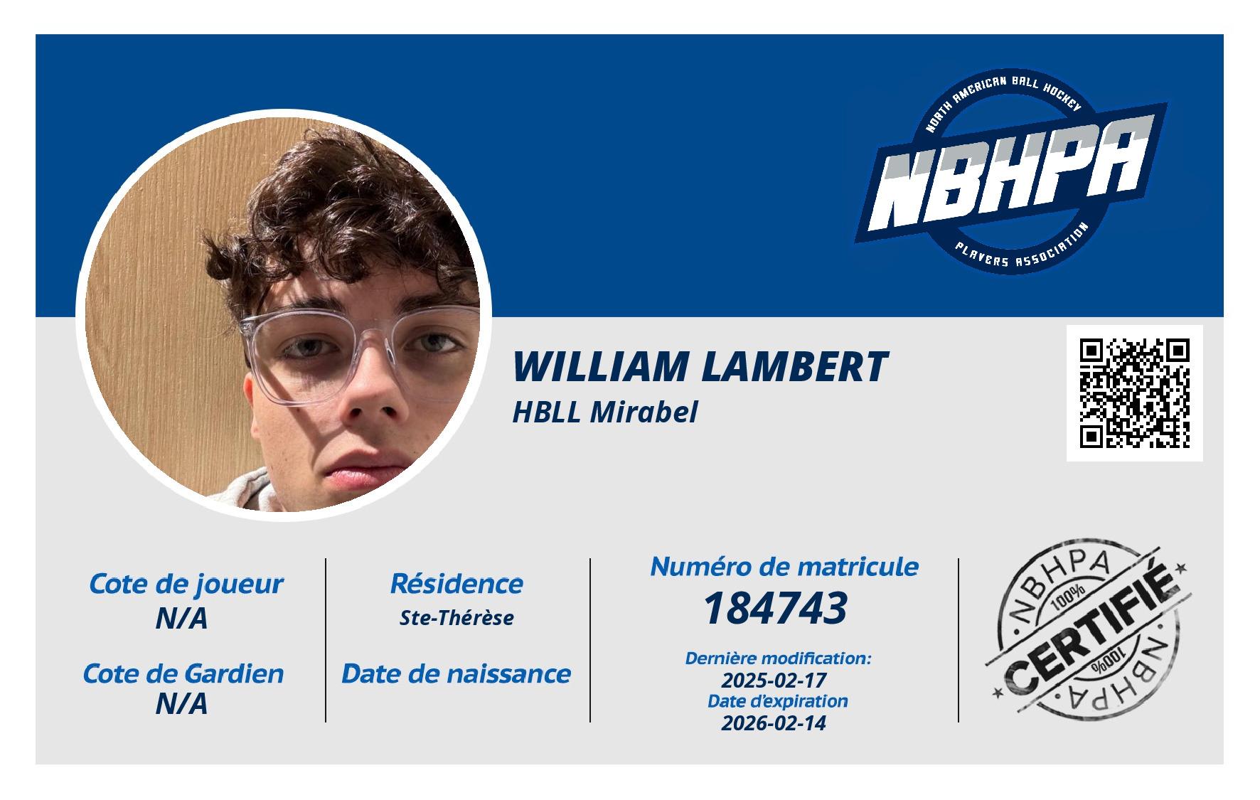William Lambert