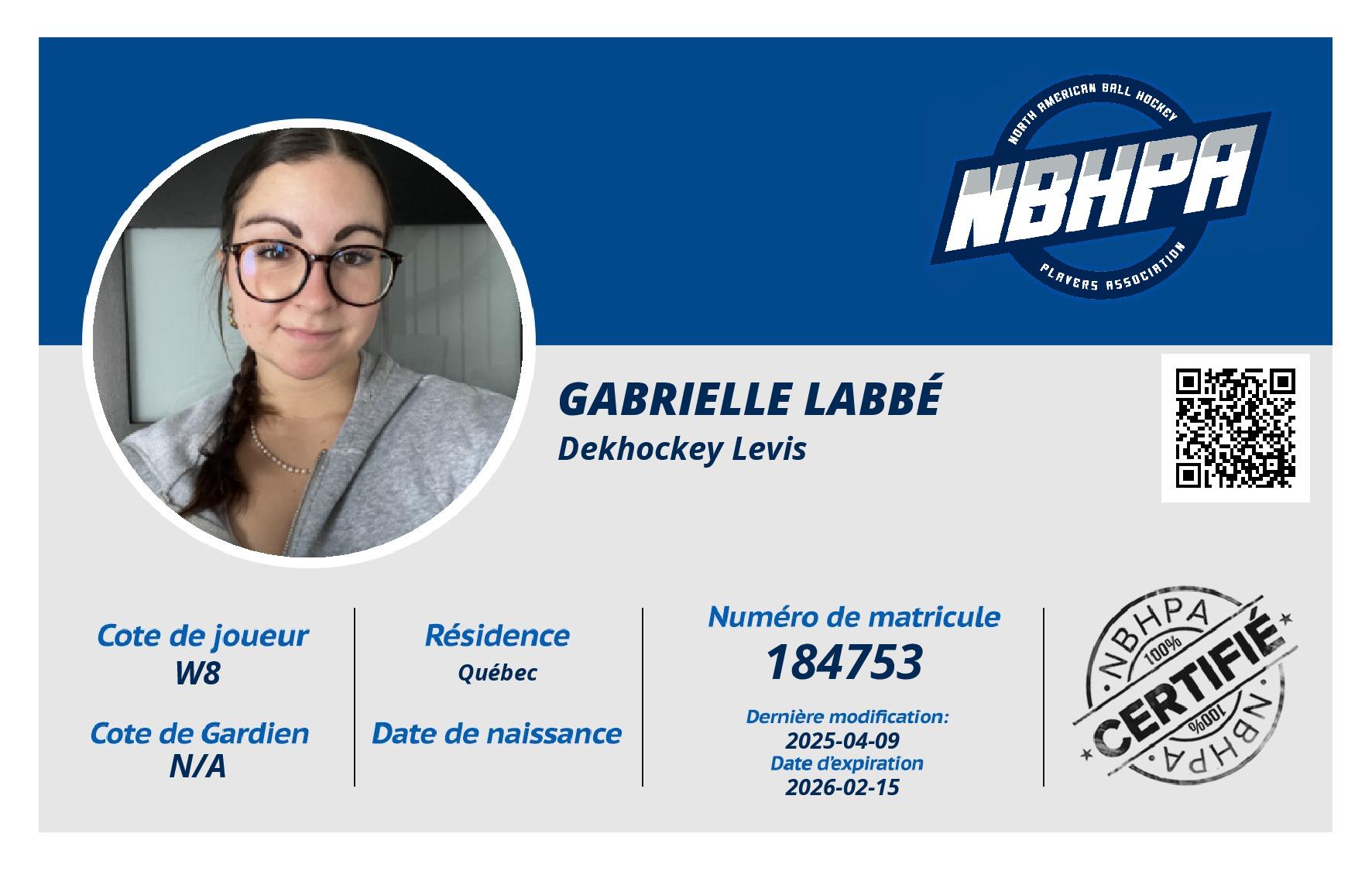 Gabrielle Labbé
