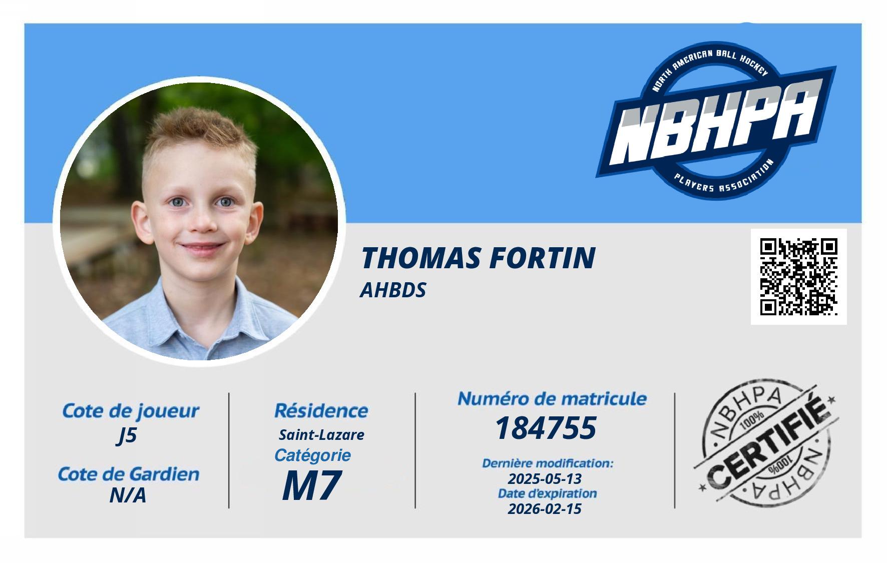Thomas Fortin