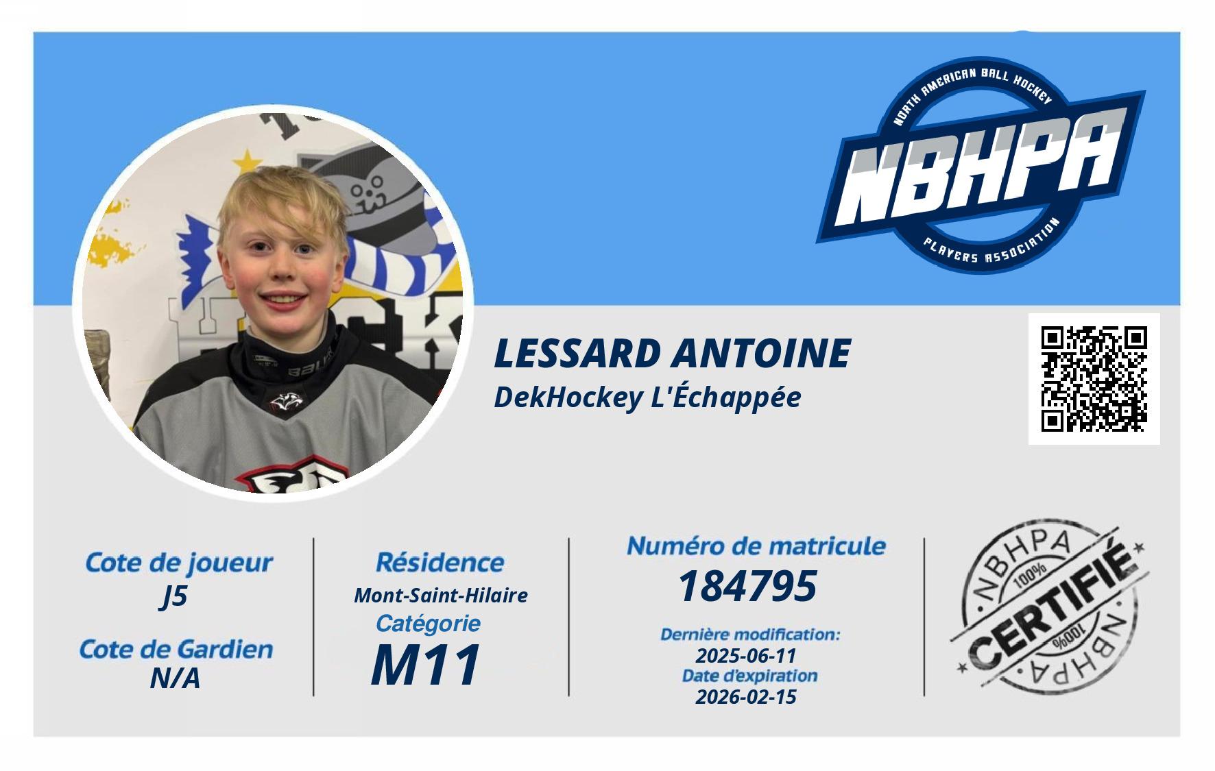 Lessard Antoine