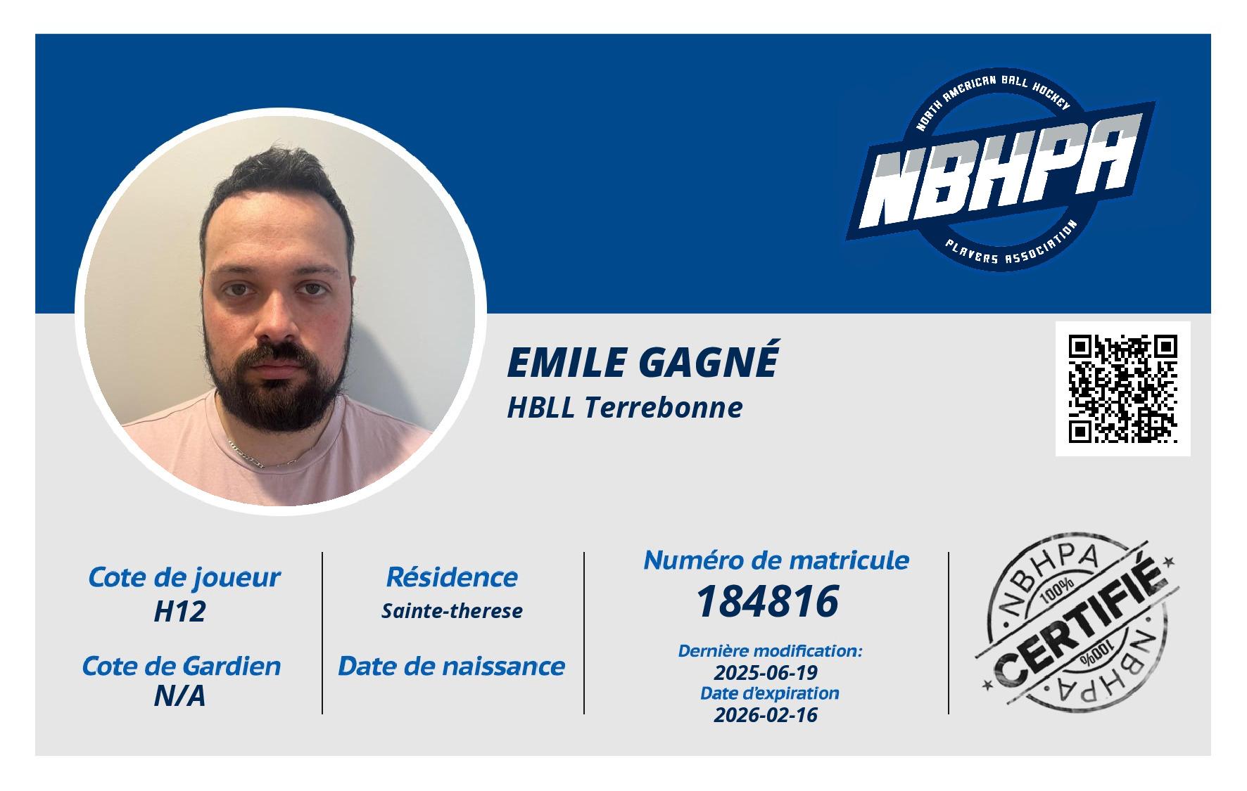Emile Gagné
