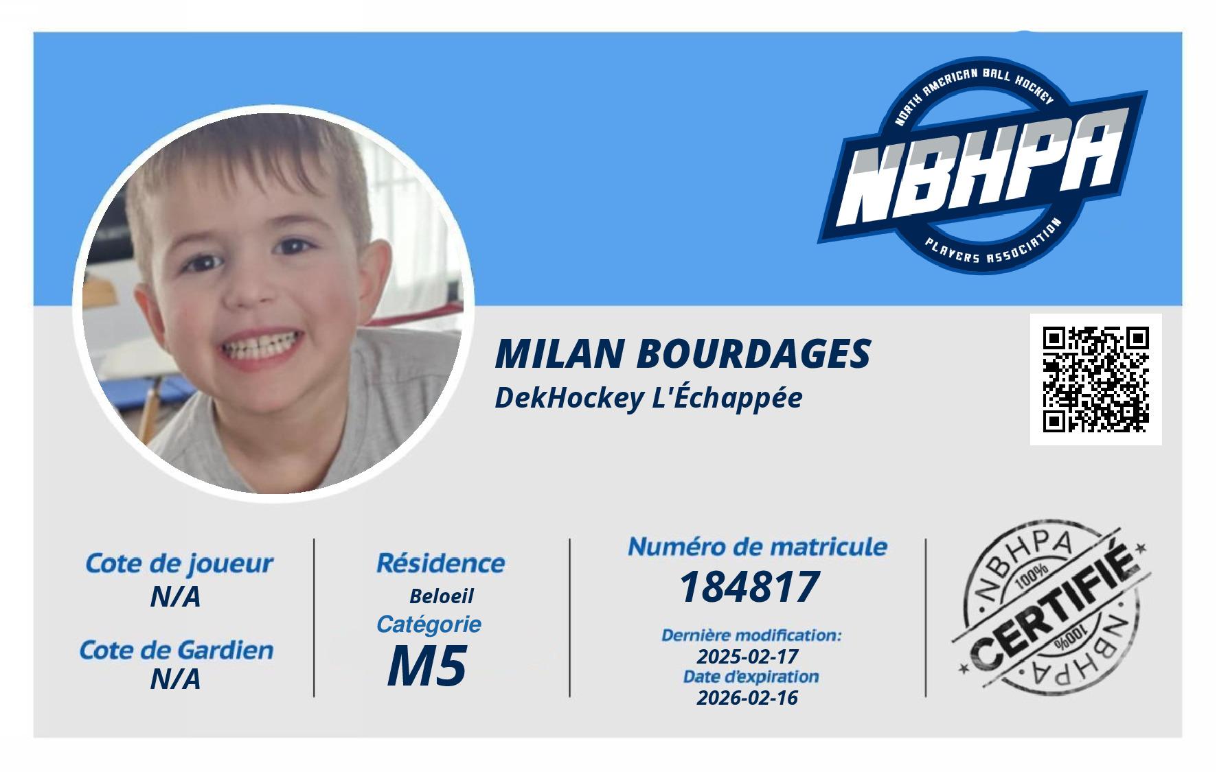Milan Bourdages