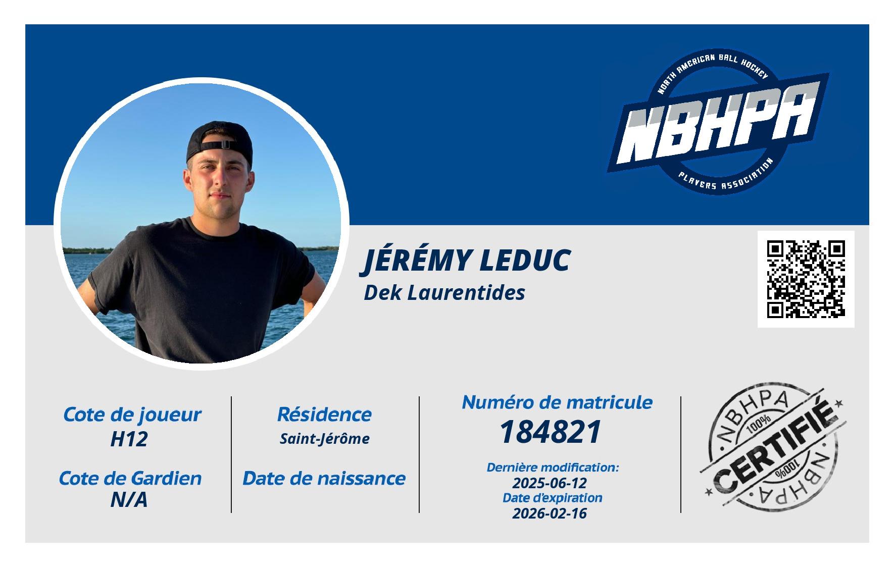 Jérémy Leduc