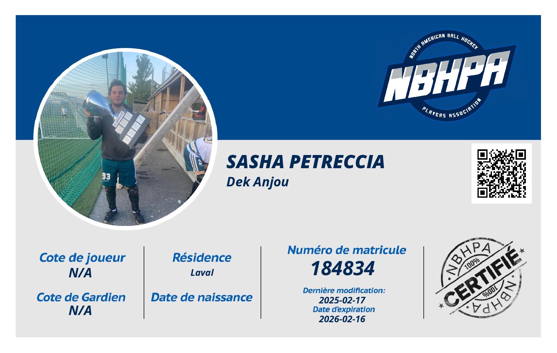 Sasha Petreccia