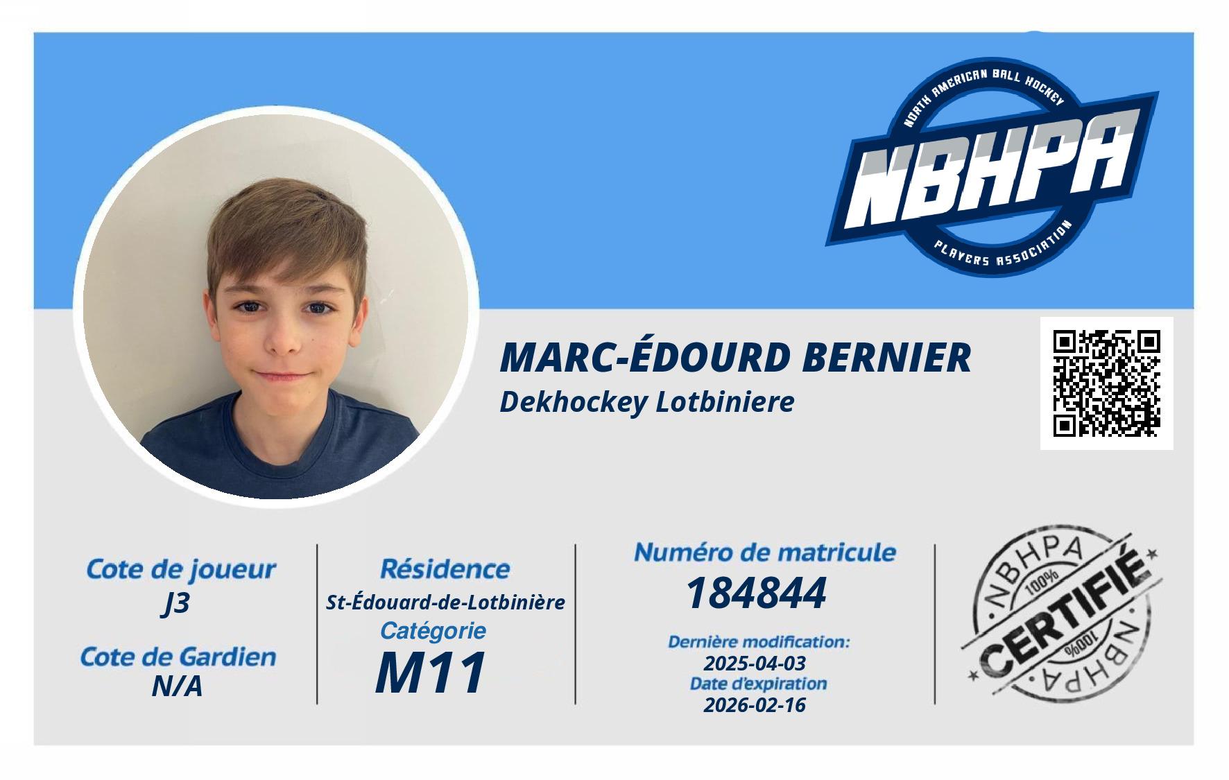 Marc-Édourd Bernier