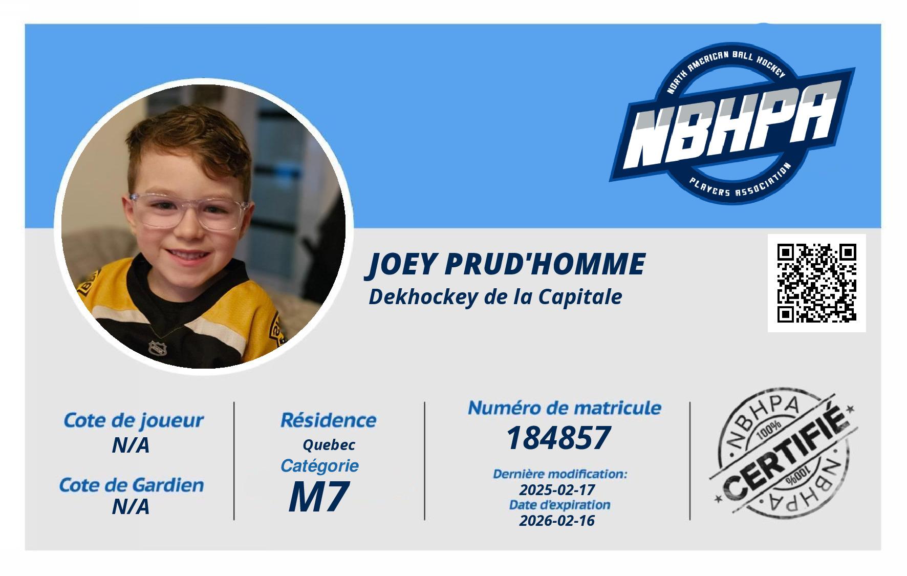 Joey Prud'homme 