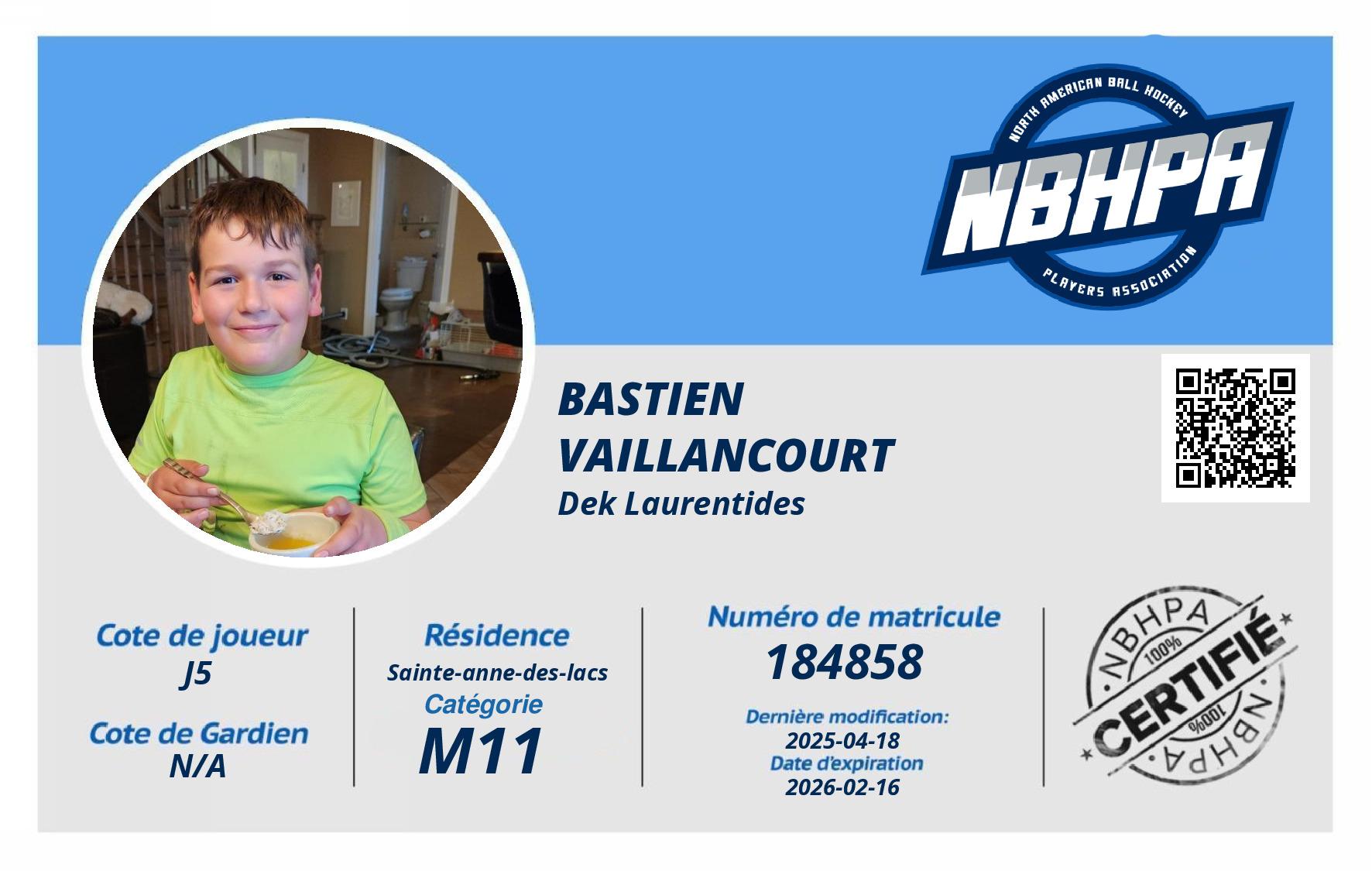 Bastien Vaillancourt