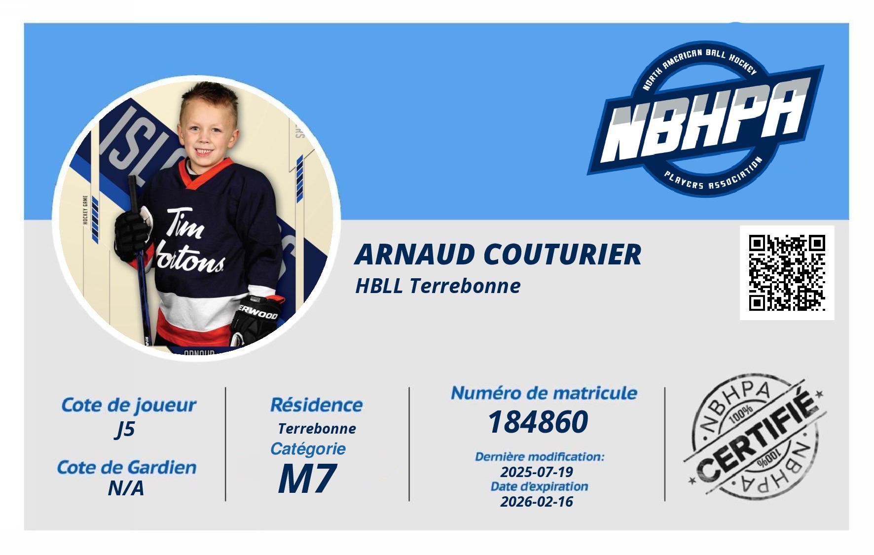Arnaud Couturier