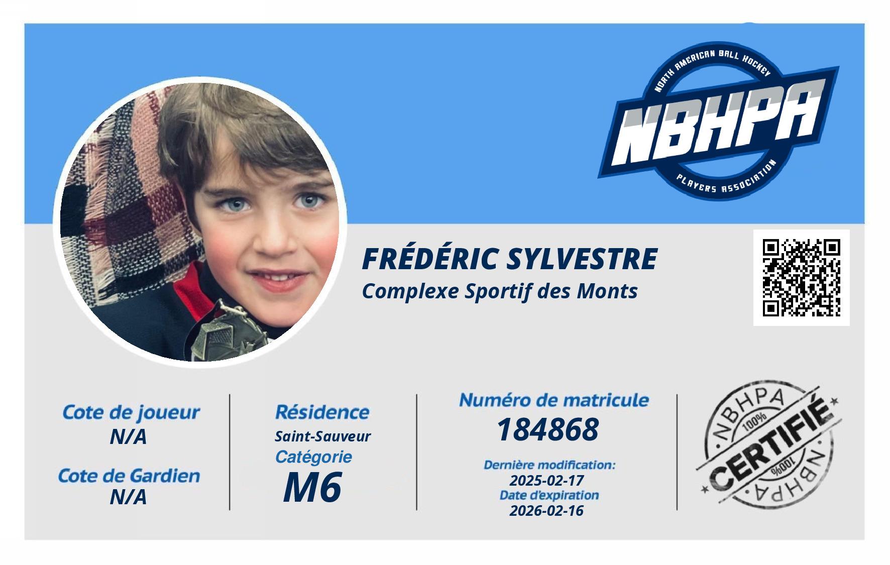 Frédéric Sylvestre