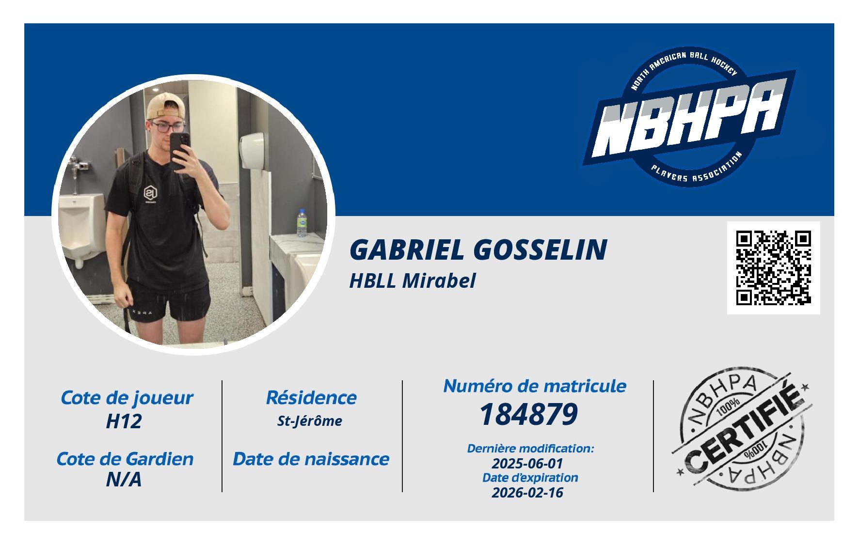 Gabriel Gosselin