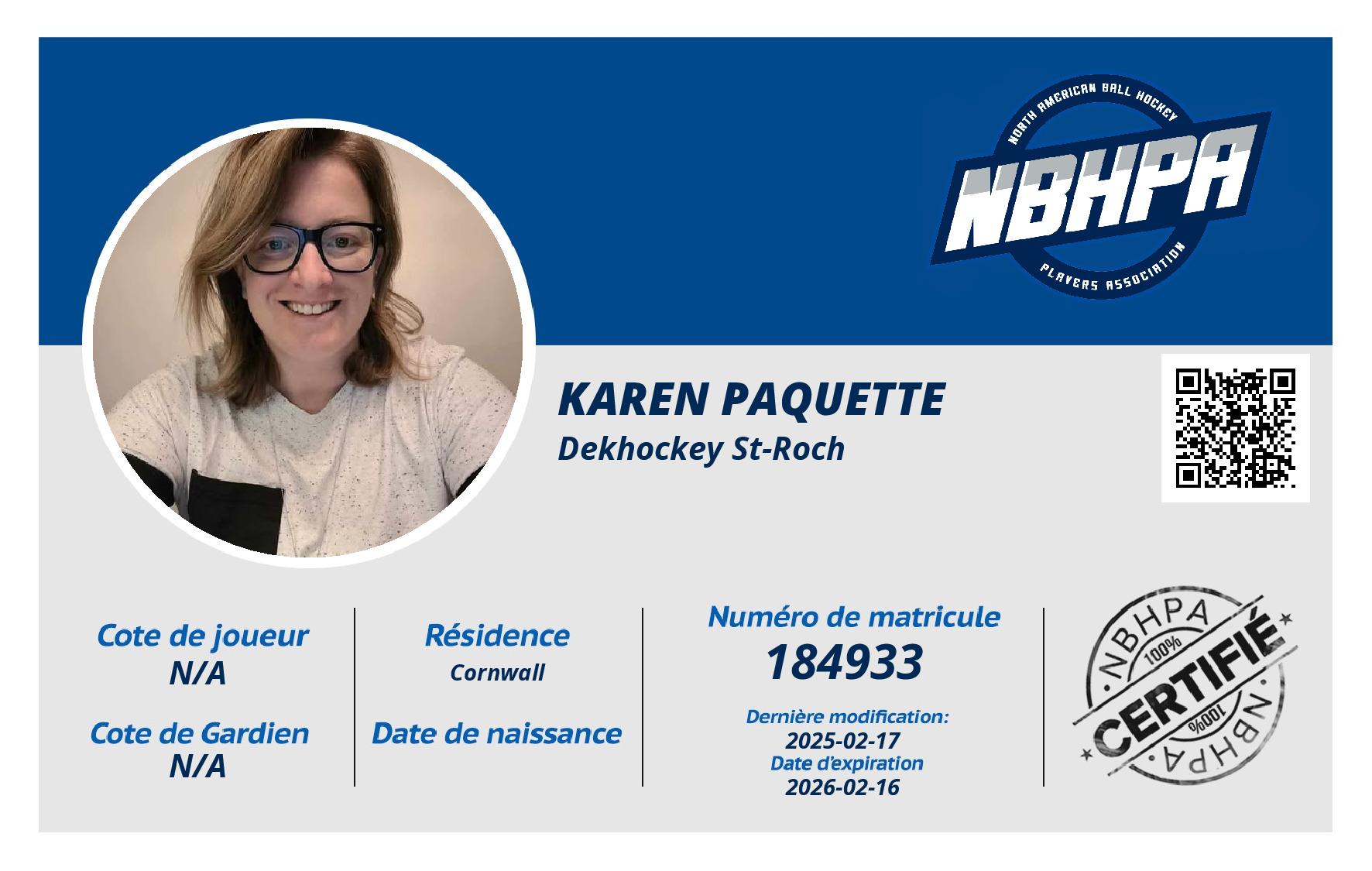 Karen Paquette
