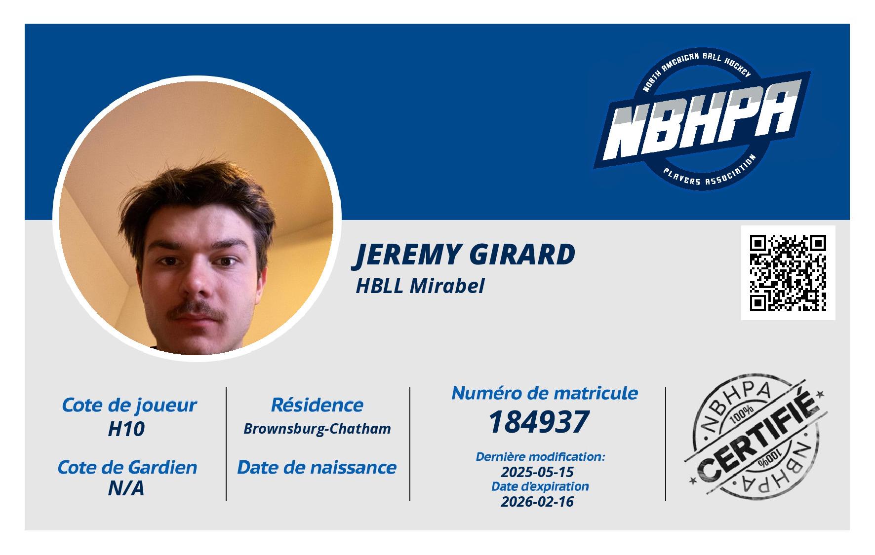 Jeremy Girard