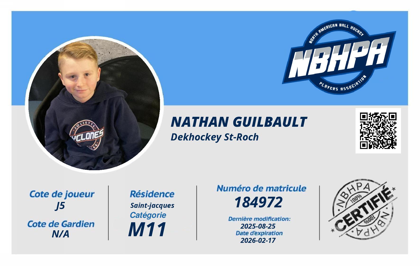 Nathan Guilbault
