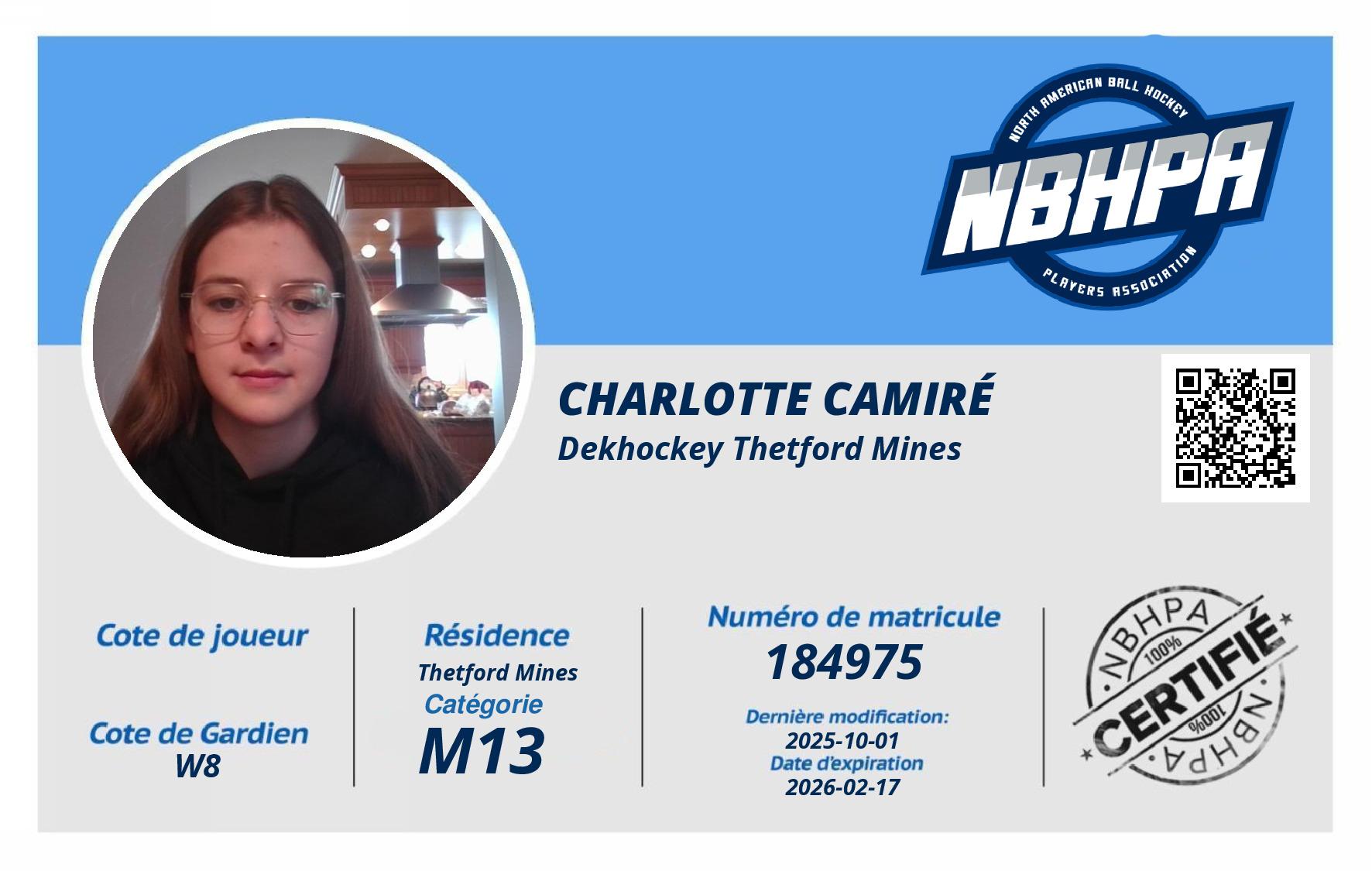 Charlotte Camiré