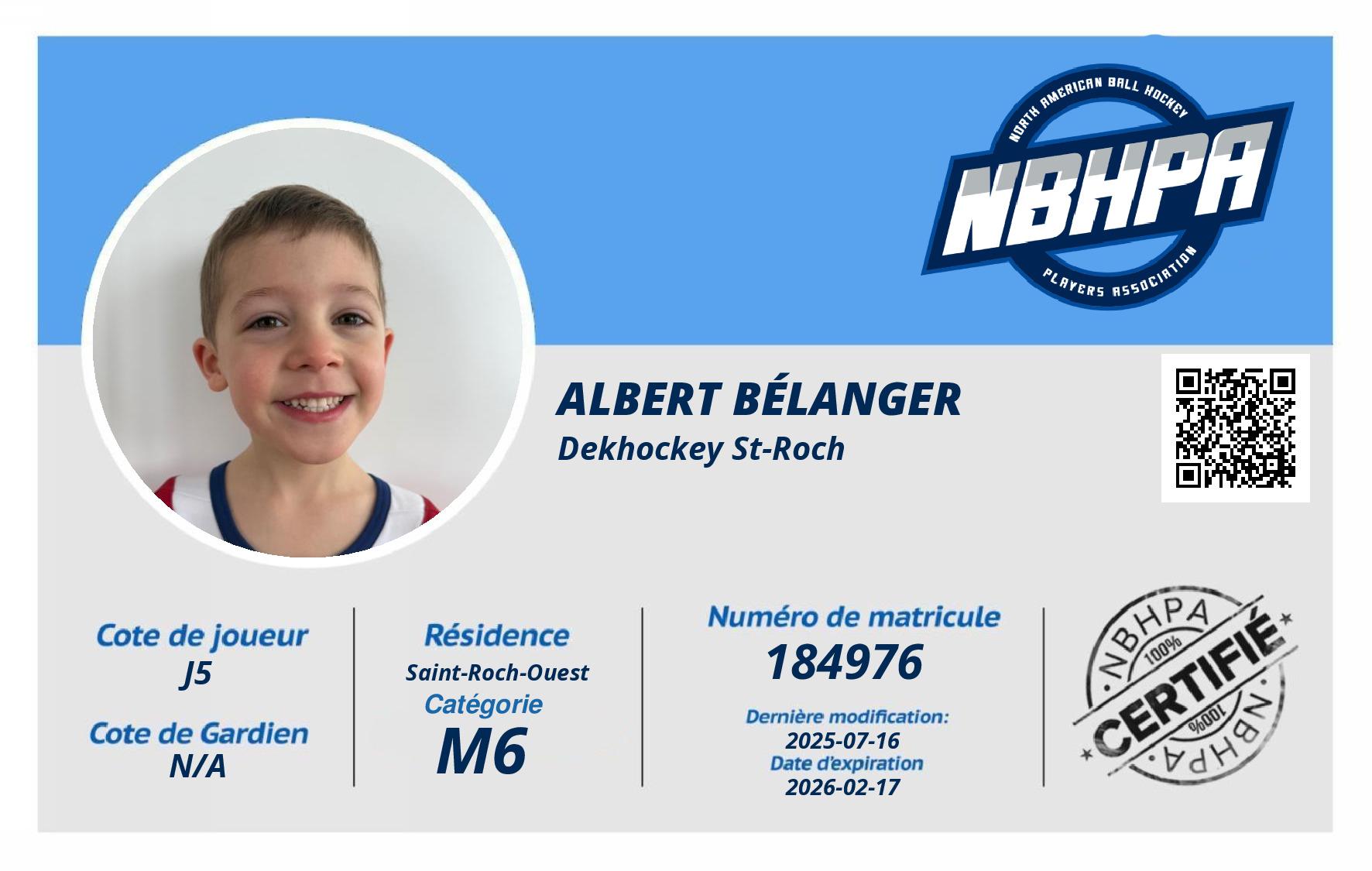 Albert Bélanger