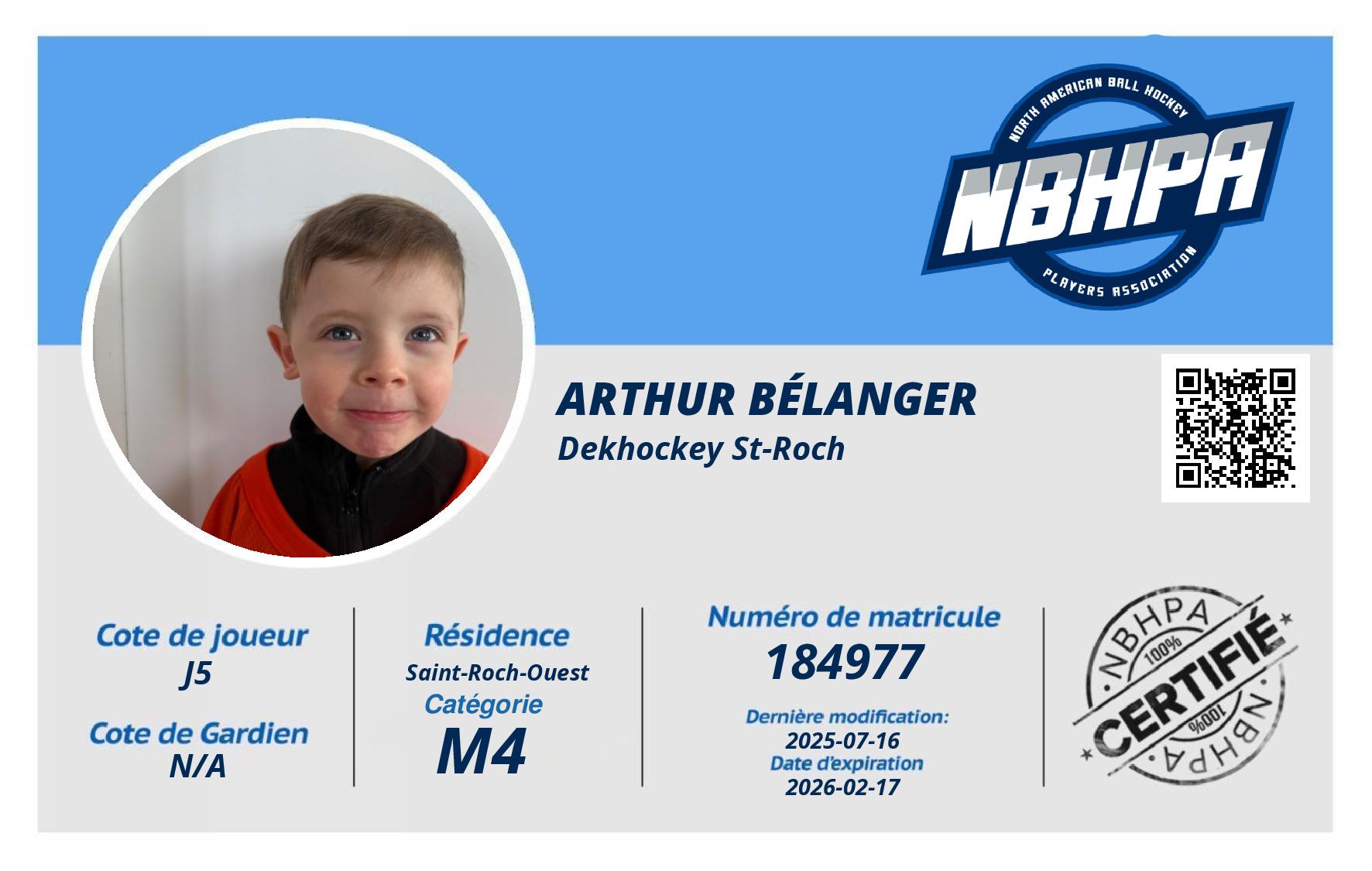 Arthur Bélanger