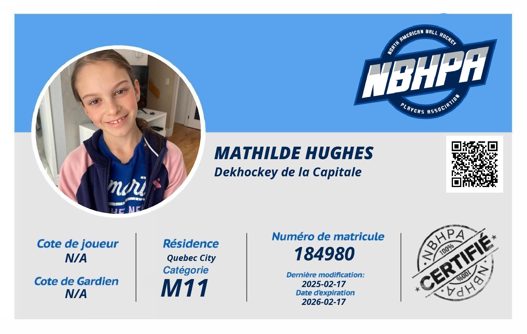Mathilde Hughes
