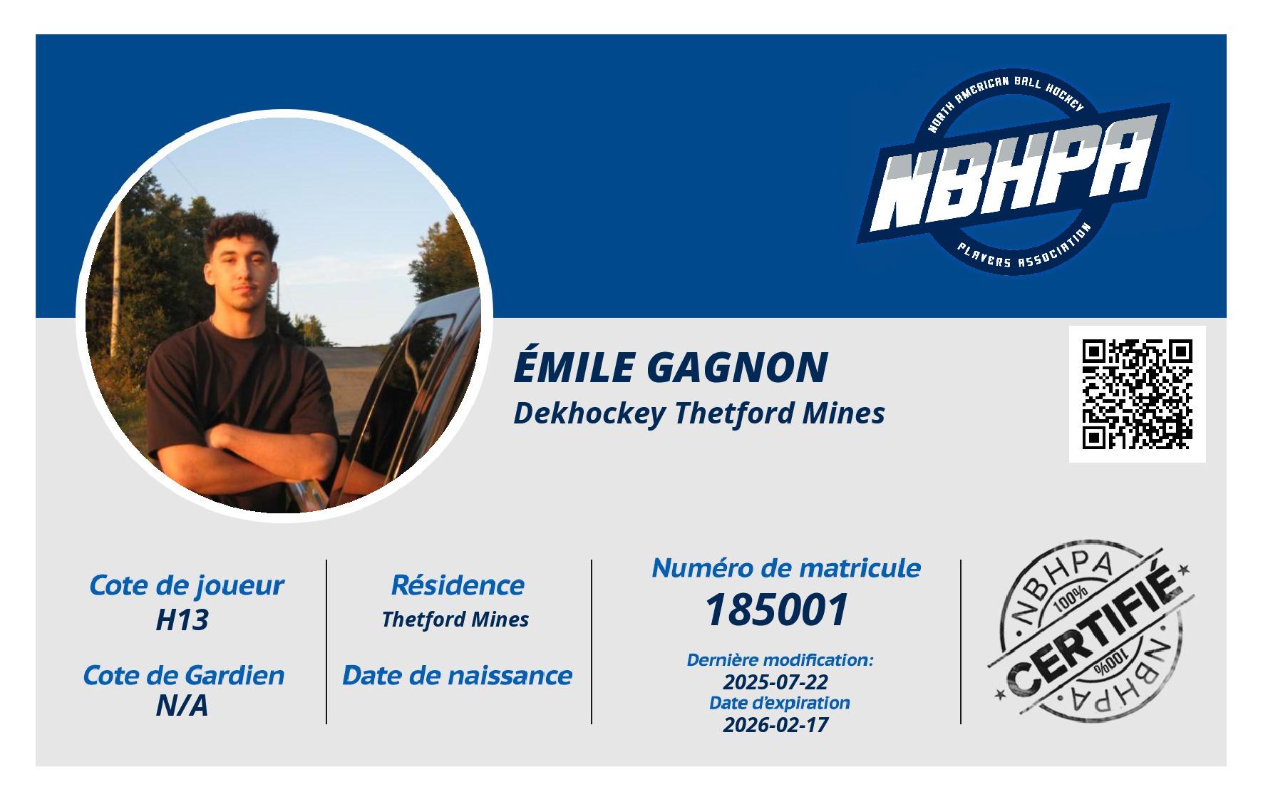 Émile Gagnon