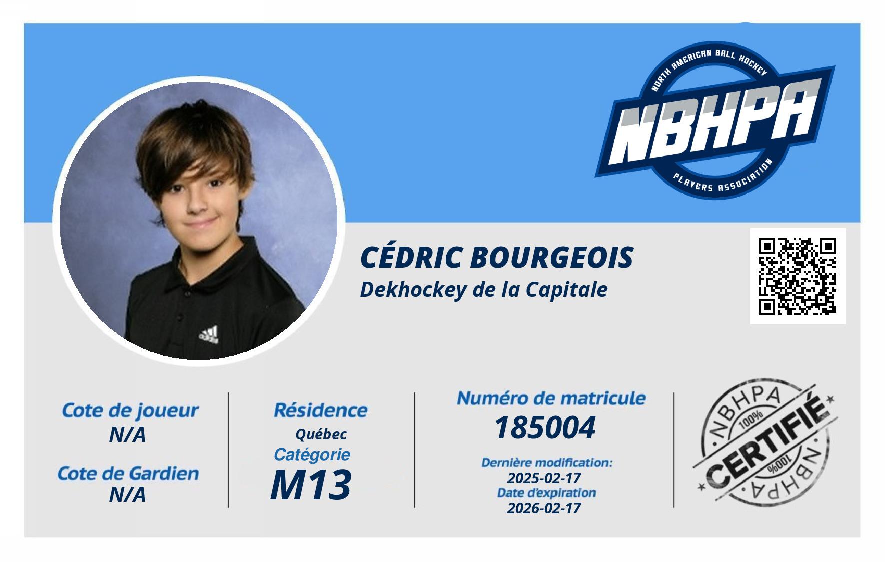 Cédric Bourgeois