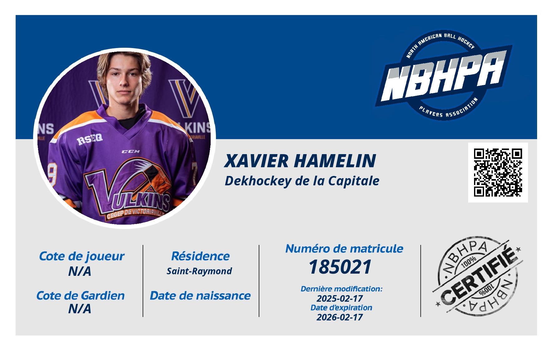Xavier Hamelin