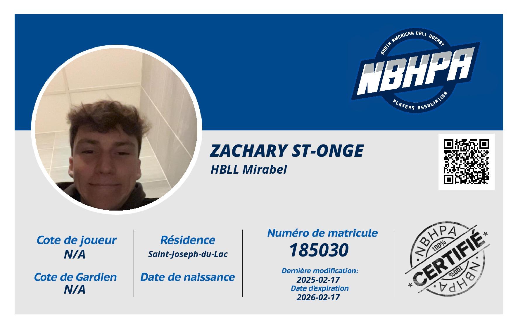 Zachary St-Onge