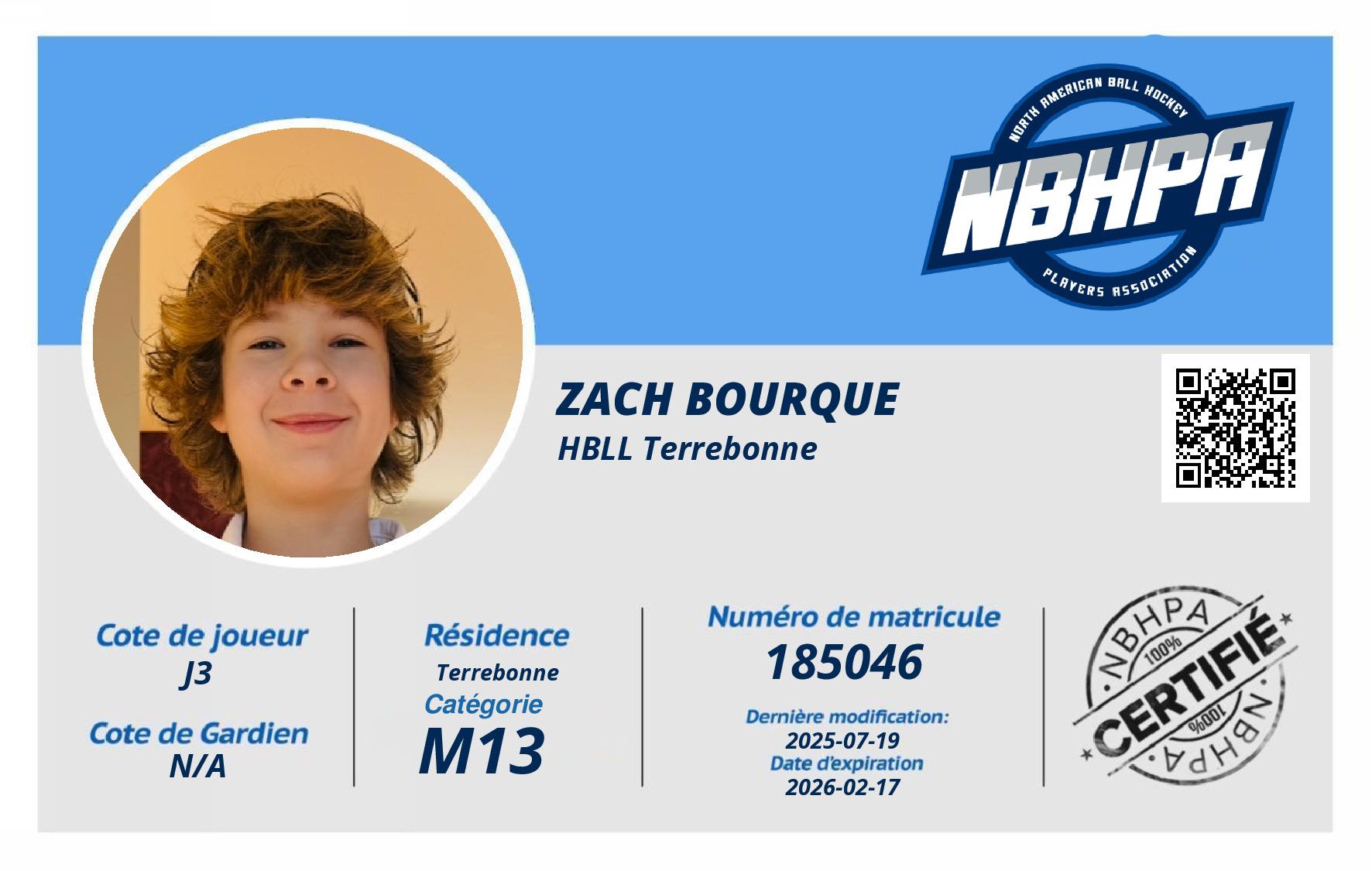 Zach Bourque