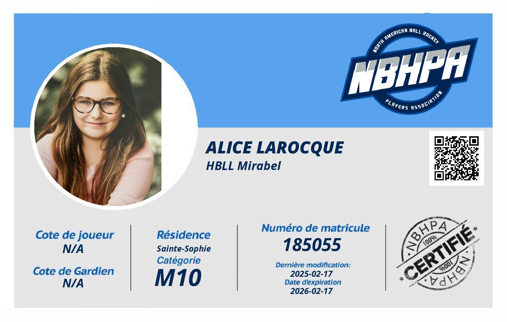 Alice Larocque
