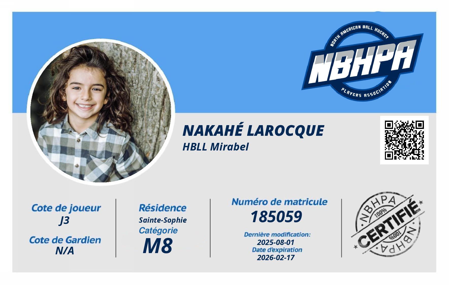 Nakahé Larocque