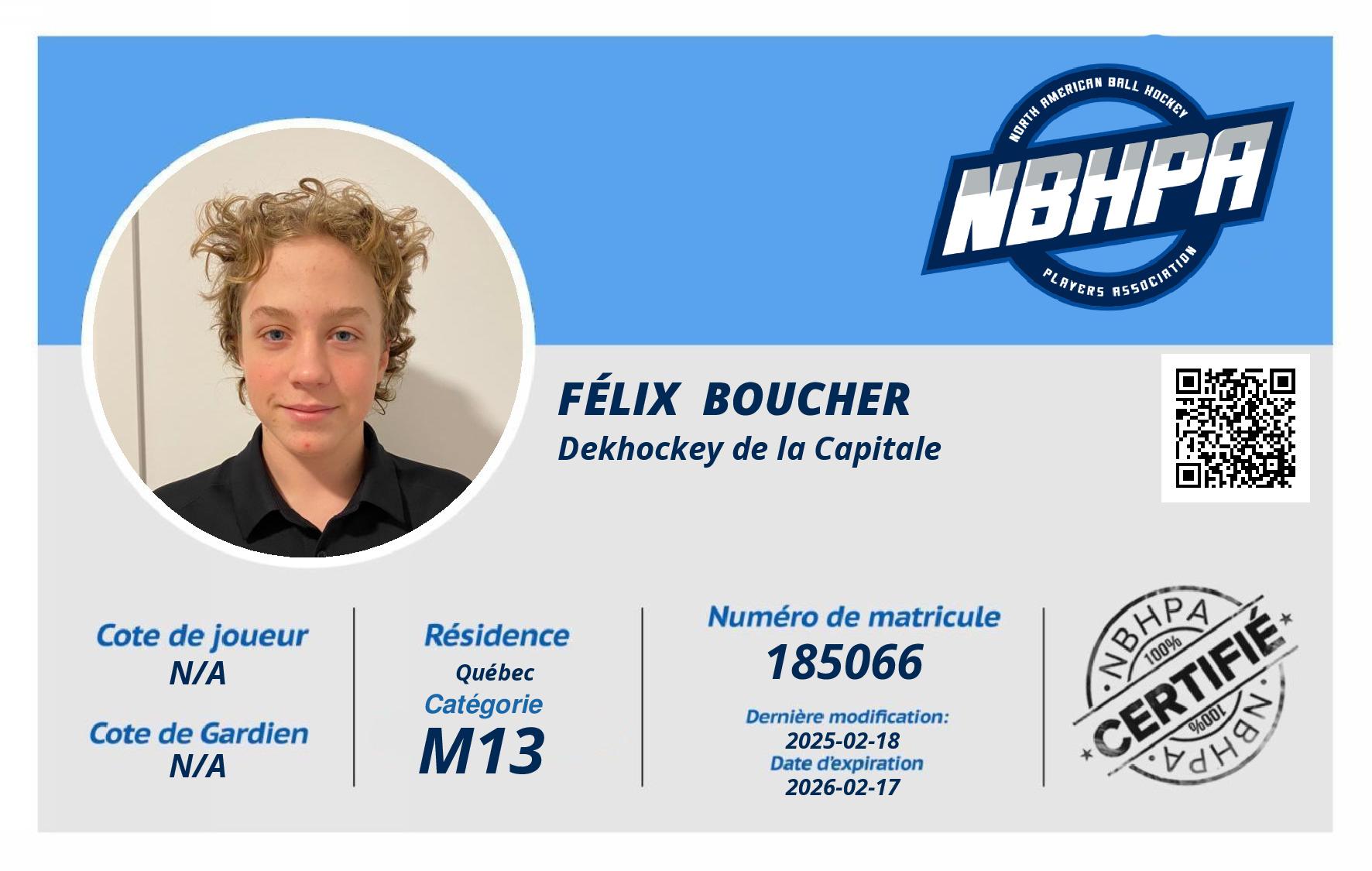 Félix  Boucher 