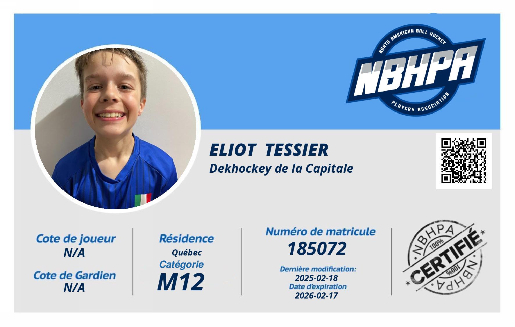 Eliot  Tessier 