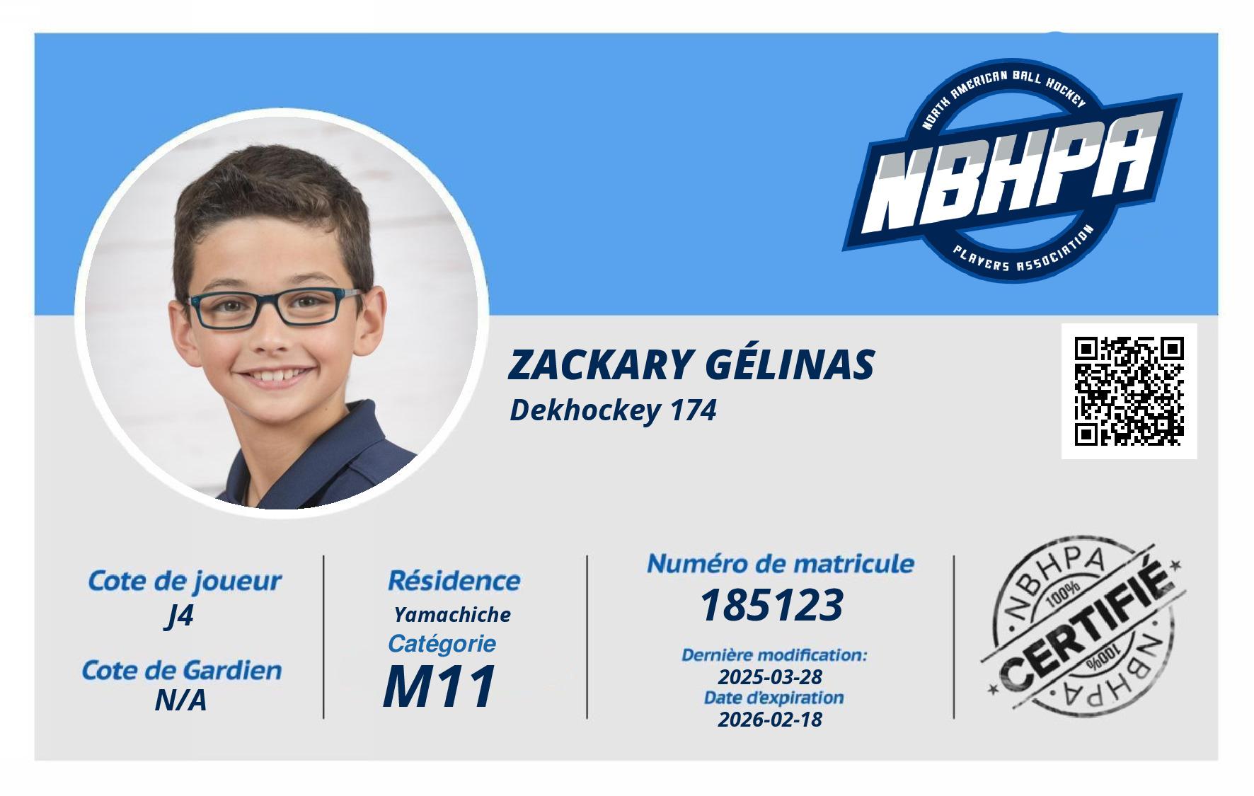 Zackary Gélinas