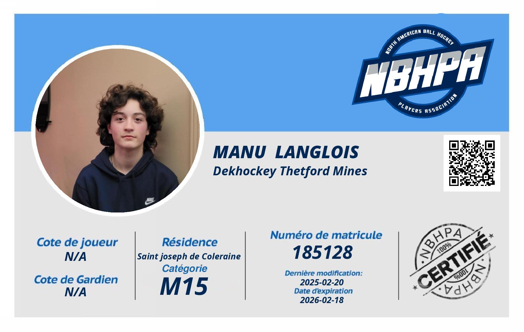 Manu  Langlois