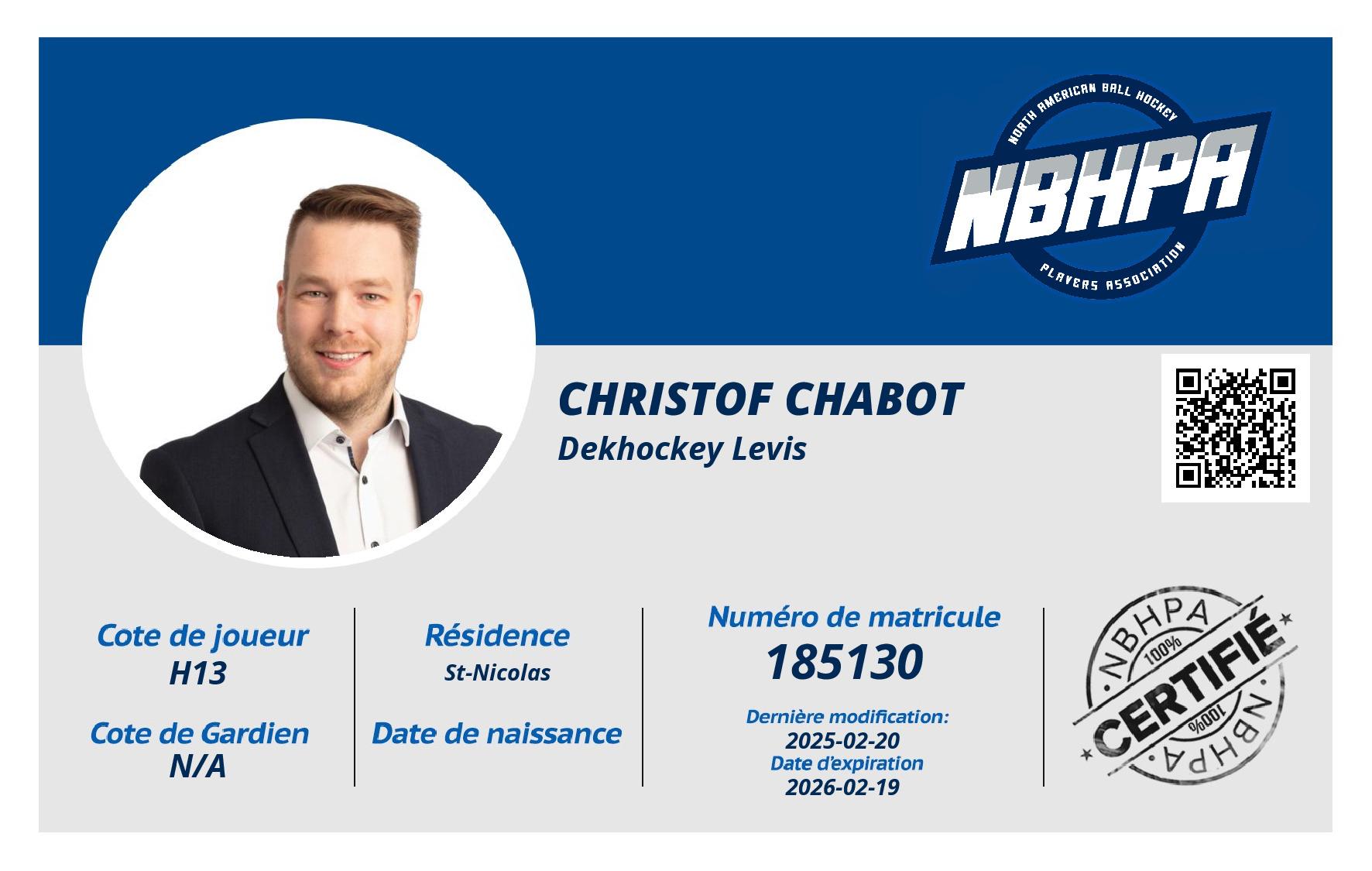 Christof Chabot
