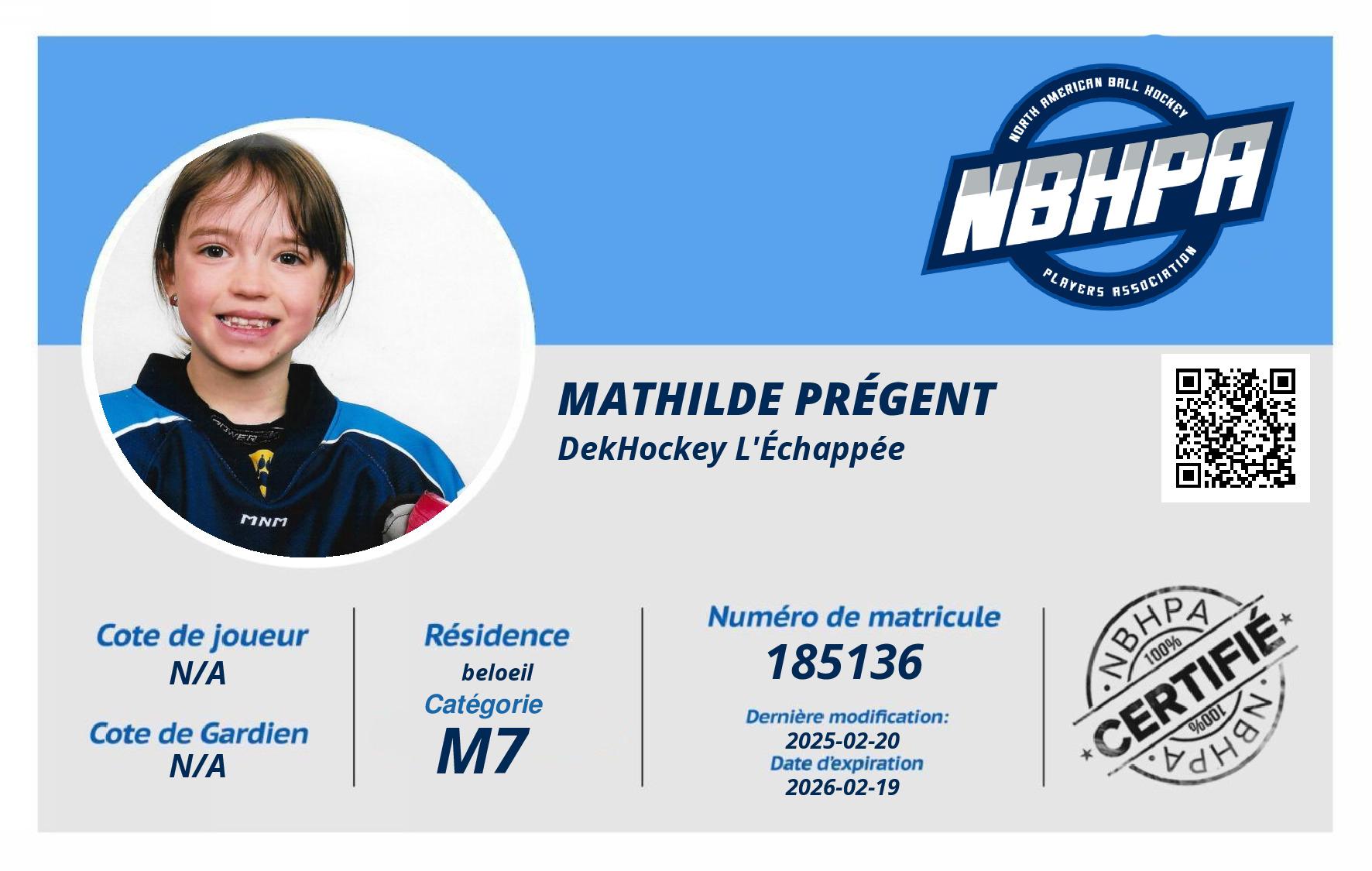 Mathilde Prégent