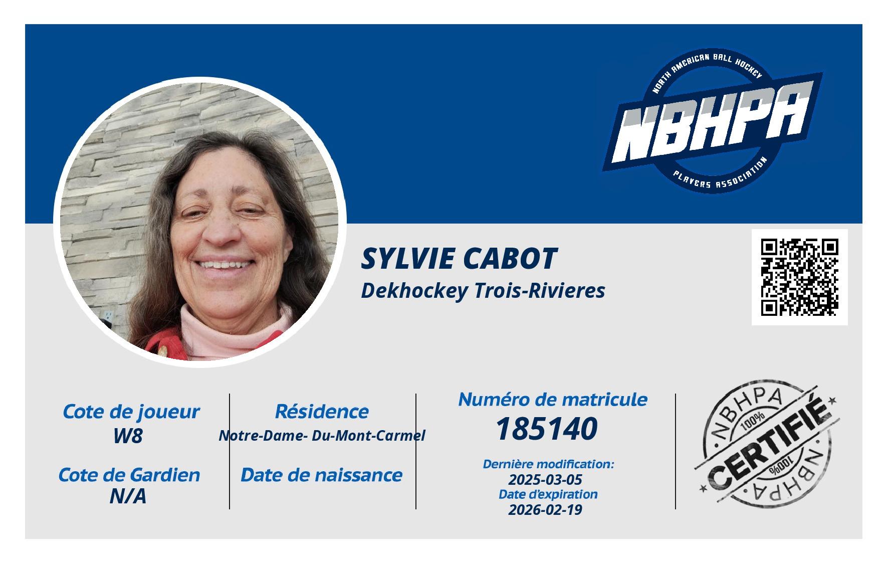 Sylvie Cabot