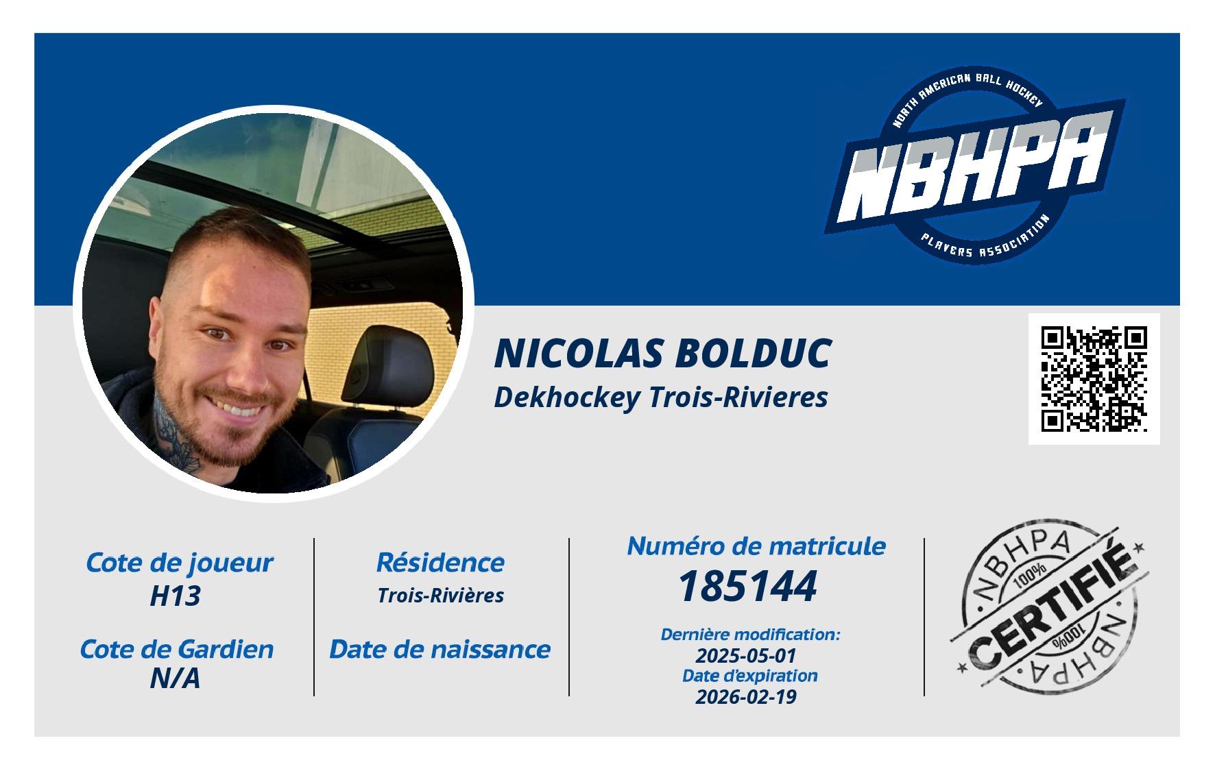Nicolas Bolduc