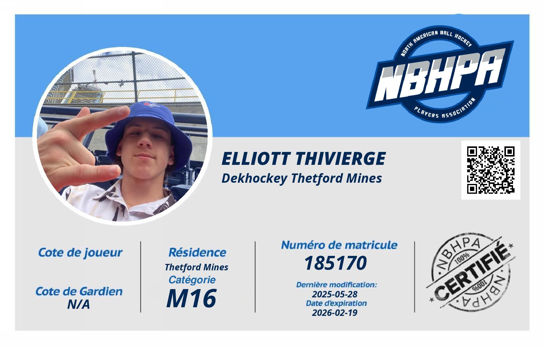 Elliott Thivierge