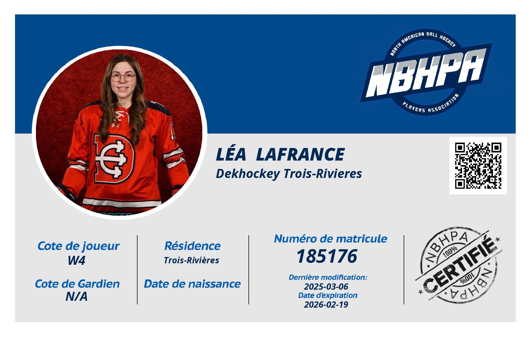 Léa  Lafrance
