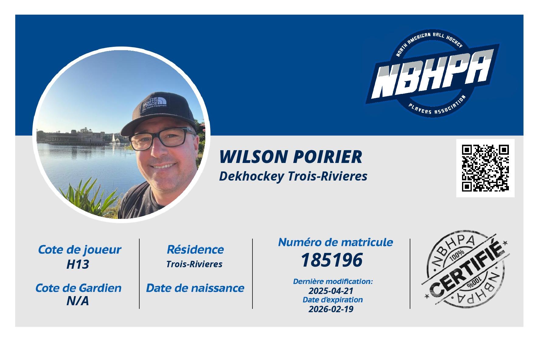 Wilson Poirier