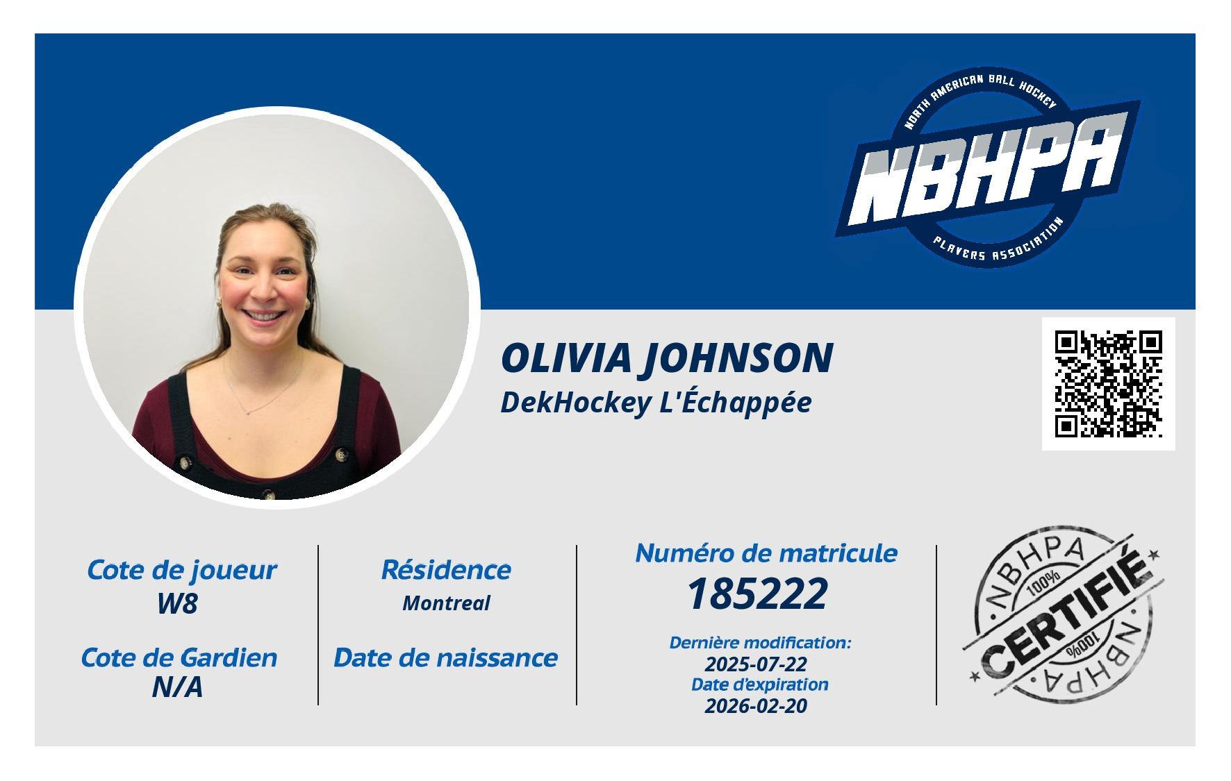 Olivia Johnson