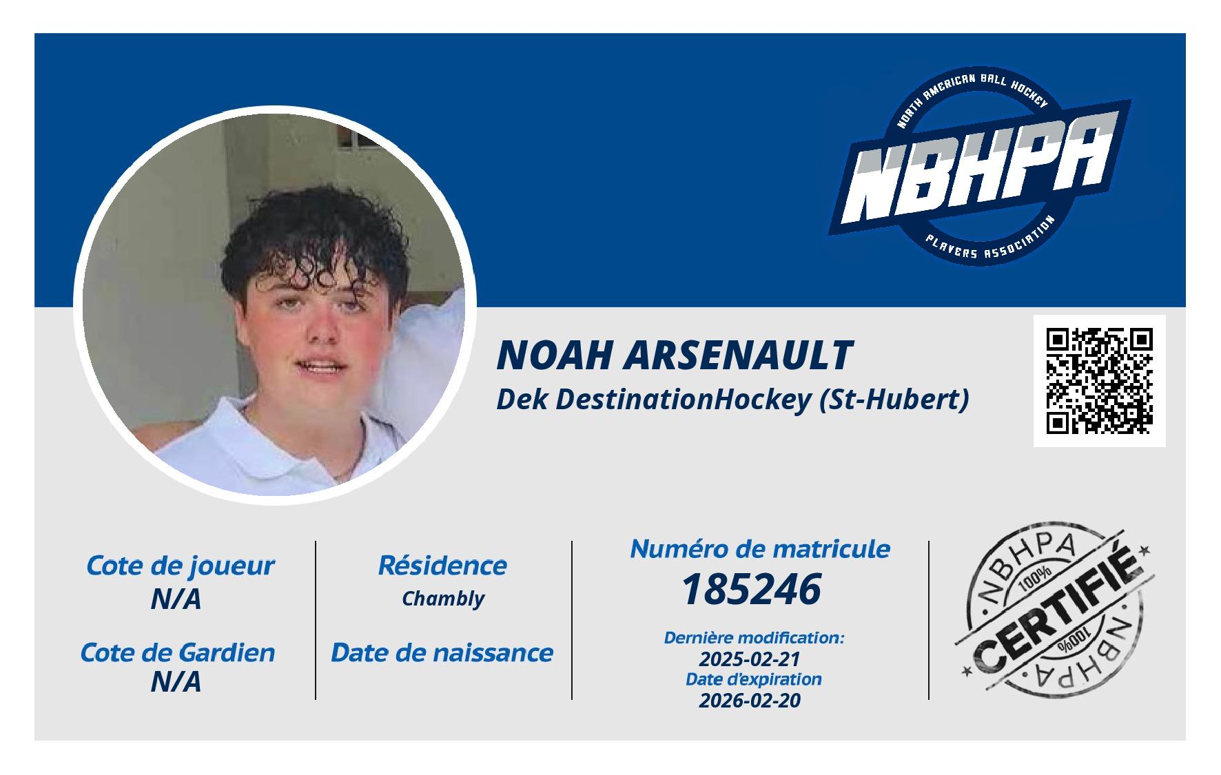 Noah Arsenault