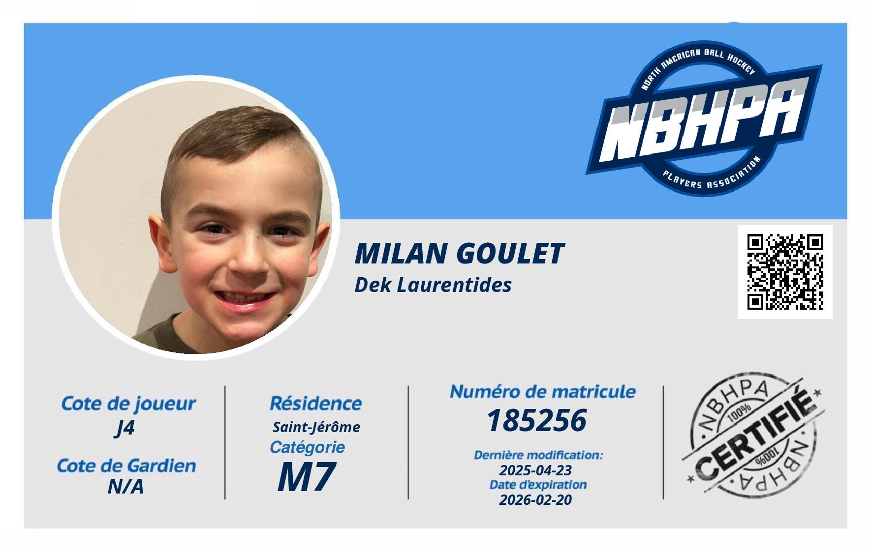 Milan Goulet