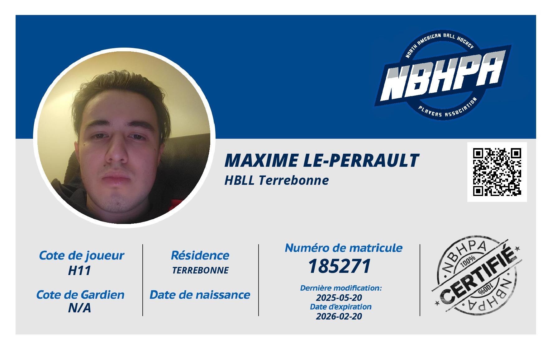 Maxime Le-Perrault