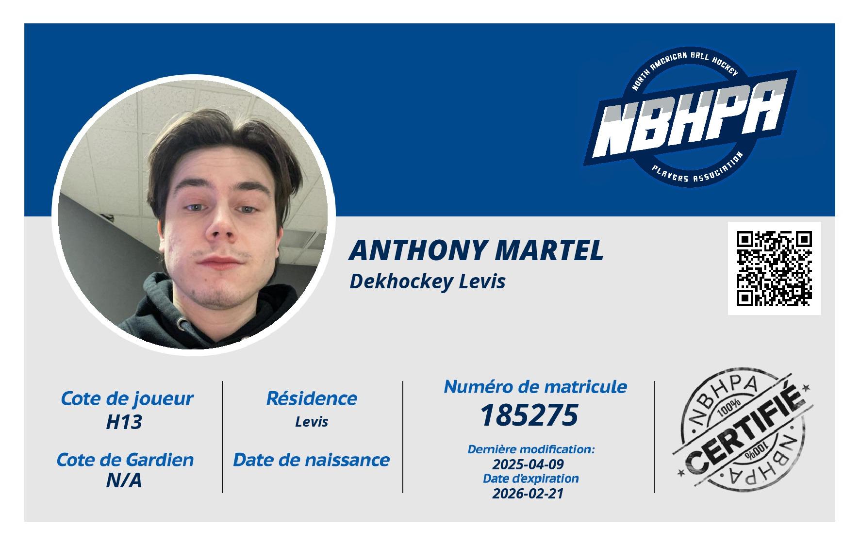 Anthony Martel