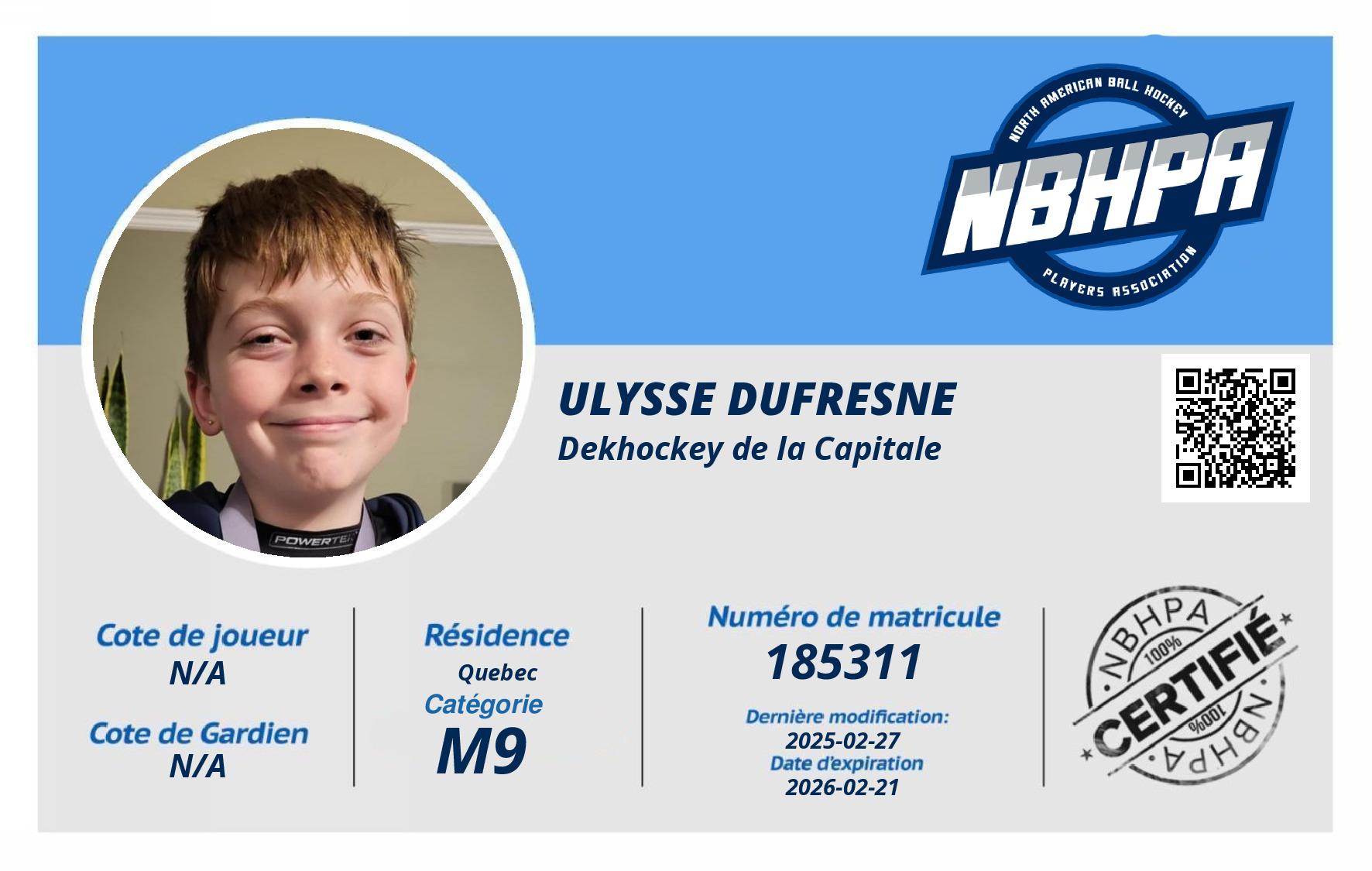 Ulysse Dufresne