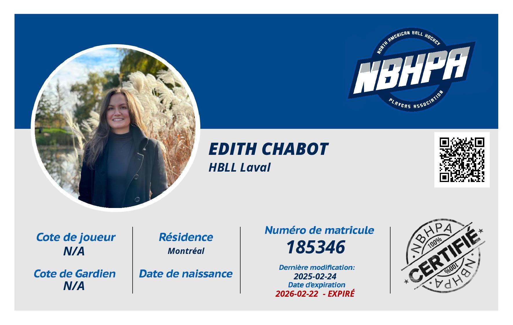 Edith Chabot