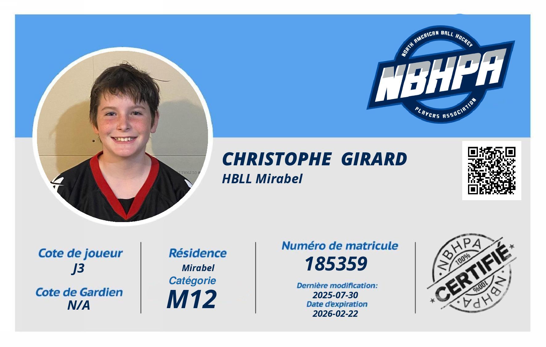 Christophe  Girard 