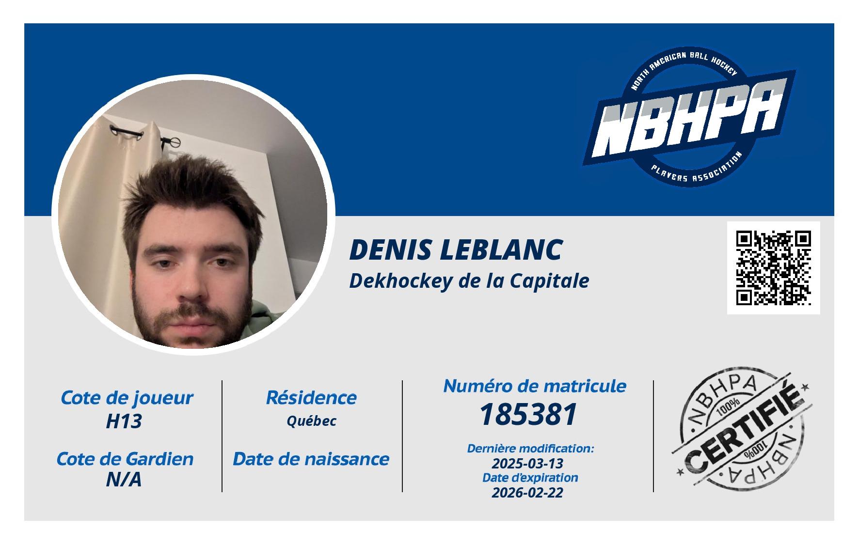 Denis Leblanc 