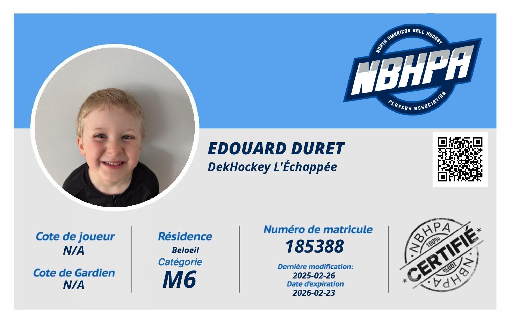 Edouard Duret