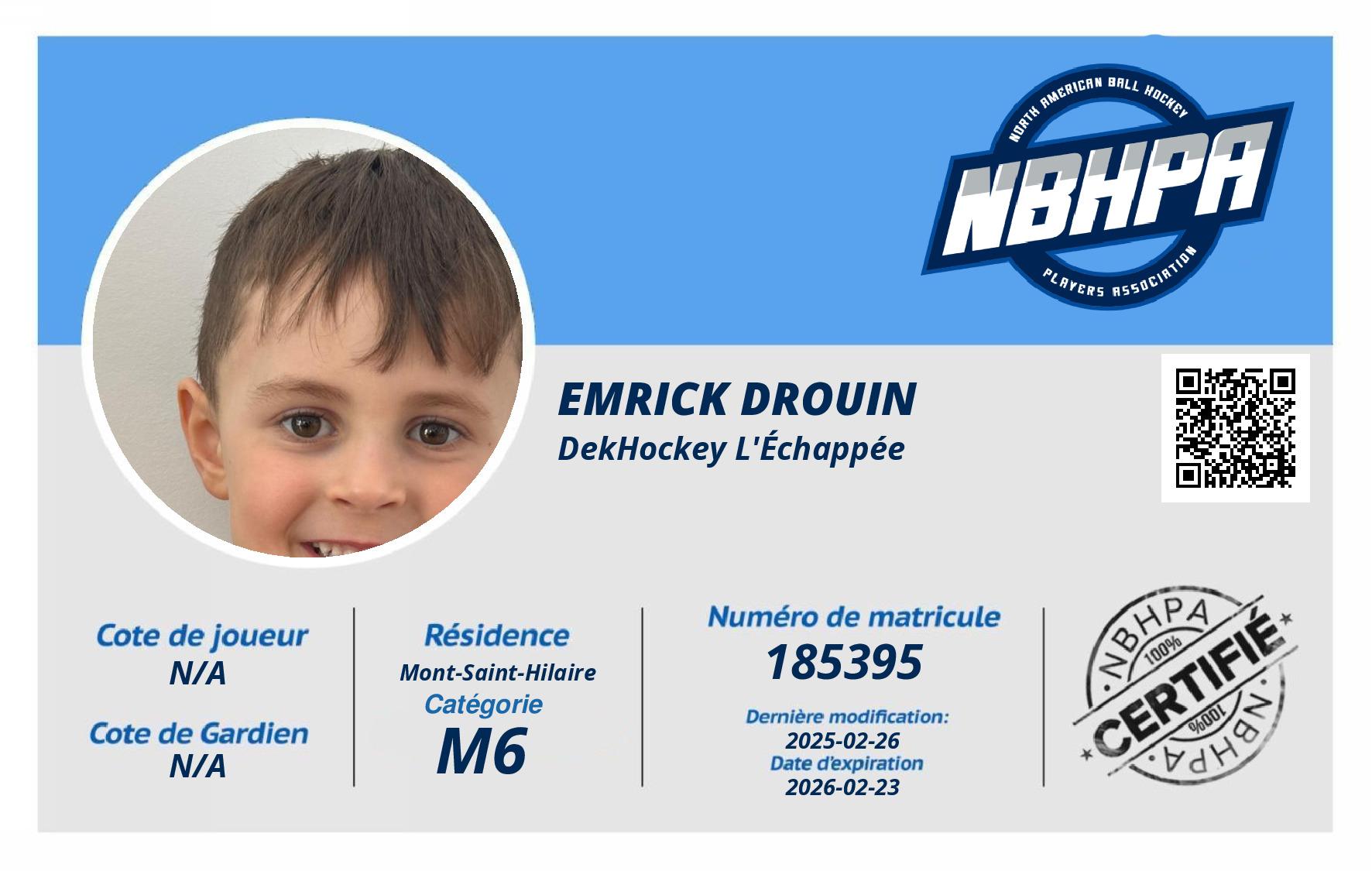 Emrick Drouin